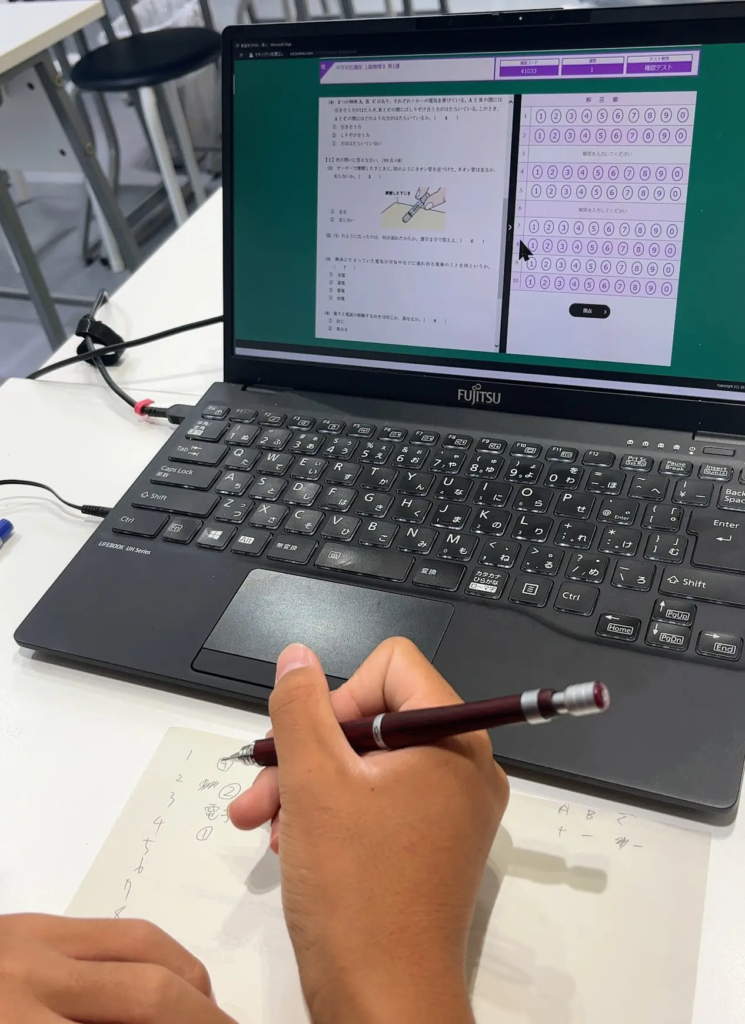 高校生向けの塾・予備校 東進館山校の授業