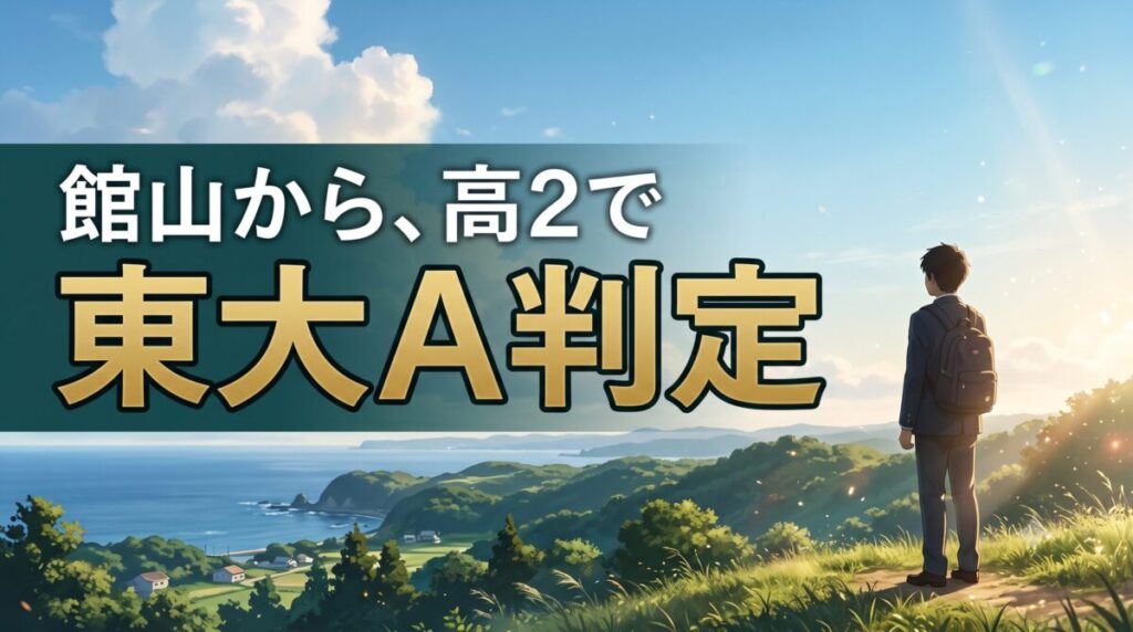 館山から高2でA判定