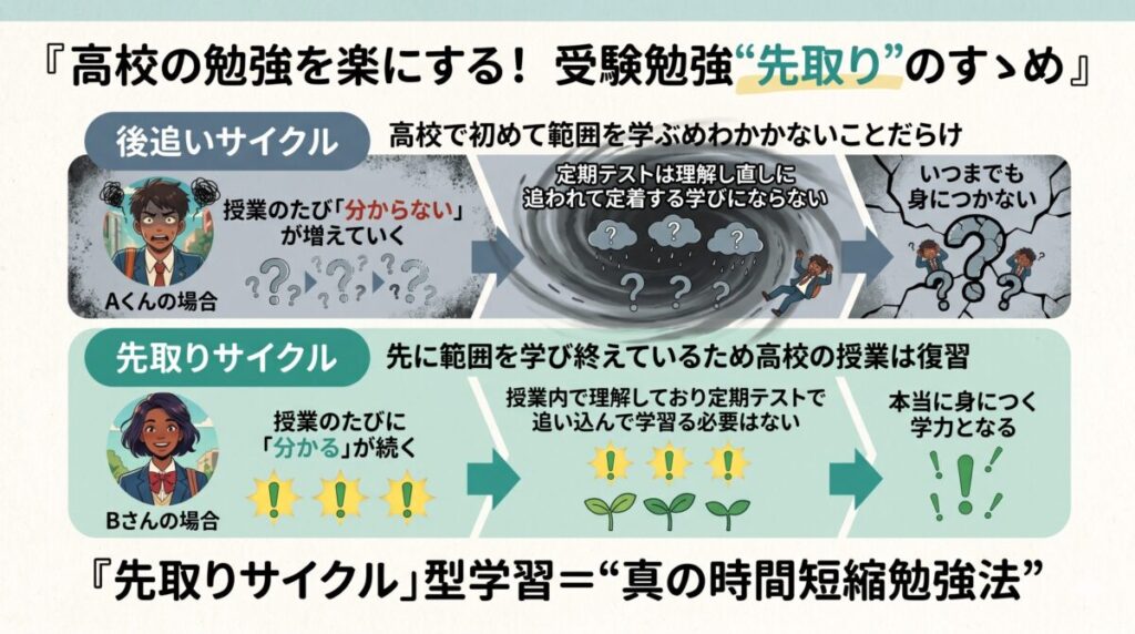 先取りサイクル型学習