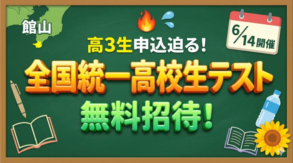 高3全国統一テスト告知