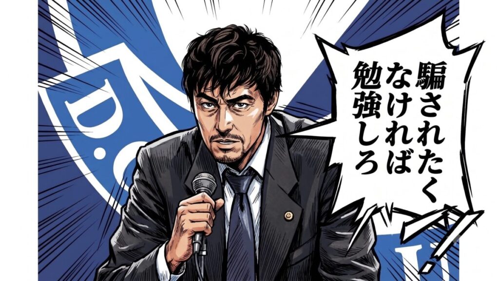 だまされたくなければ勉強しろ